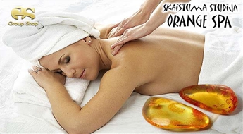 Cтудия красоты "Orange Spa" предлагает великолепную возможность насладится Янтарным массажем ( 90 минут ) со скидкой 50%!