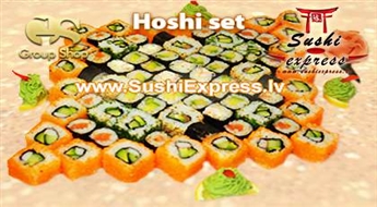 Японская кухня в вашем доме: Hoshi set 72.шт. от SushiExpress!