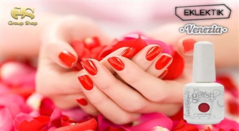 Klasiskais vai Eiropas manikīrs ar Harmony Gelish lakas pārklājumu salonā "Venezia" vai salonā "Eklektik" ar 56% atlaidi!