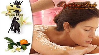 Cukura pīlings "Magic Spa" ar apelsīna ziediem un vaniļļu skaistumkopšanas salonā "Dzintara Pērle" ar 50% atlaidi!