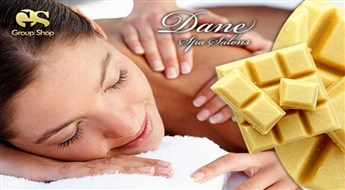 Viss būs šokolādē! 2 stundu garš SPA rituāls ar balto šokolādi salonā "Dane Spa" ar 61% atlaidi!