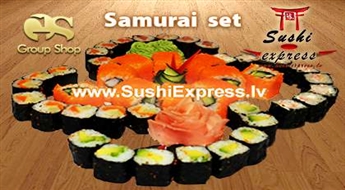 Вкусно, быстро и выгодно: Samurai set 40 шт. от SushiExpress!
