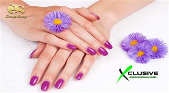 Маникюр + покрытия Shellac в салоне "X-clusive"!