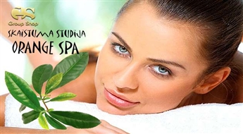 Летний расслабляющий СПА ритуал с зелёным чаем в студии красоты "Orange Spa" со скидкой 53%!