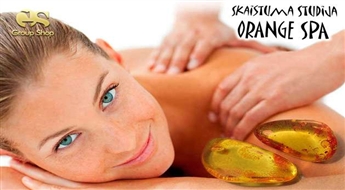 Cтудия красоты "Orange Spa" предлагает великолепную возможность насладится Янтарным массажем ( 90 минут ) со скидкой 50%!