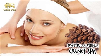 Skaistuma studija "Orange Spa" piedāvā  baudas pilno kafijas masāžu (60 minūtes) ar 60% atlaidi !