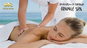 Klasiskā visa ķermeņa masāža ( 1 stunda) ar aroma eļļām skaistuma studija "Orange Spa" !