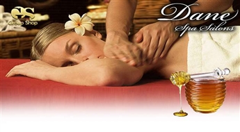 Ārstnieciskā masāža ar dabīgo medu salonā „Dane Spa” ar 55% atlaidi!