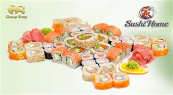 Neklausi nevienu- šeit suši ir garšīgāki! Tomodachi set 3 personām (45 gab.) ar 50% atlaidi!