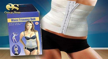 Корректирующий пояс  для стройной талии "Waist trimer" со скидкой 60%!