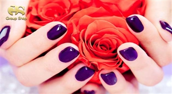 Идеальный маникюр надолго! Маникюр + Gelish со скидкой 50% !