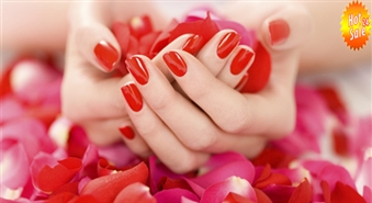 Skaistumkopšanas salons „Pērle” piedāvā: Klasiskais manikīrs + gēla lakas “Shellac” pārklāšana -50%