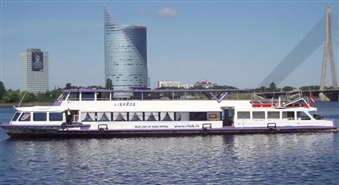 Brauciens ar kuģīti "LIEPĀJA" pa maršrutu Rīga - Mežaparks - Rīga ar 50% atlaidi! Uzdāvini sev un tuviniekiem nelielu brīvdienu piedzīvojumu!