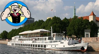 Ielūgums uz pasākumu “Papeye Sailor Party”, kurā notiks 6. augustā kuģīti Mecklenburg ar 100% atlaidi!