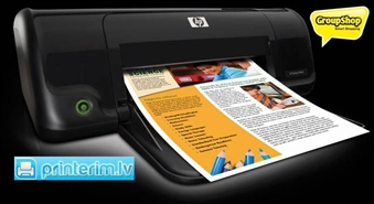 Ideāls drukāšanas risinājums skolniekiem un studentiem! Jauns tintes printeris HP Deskjet D1663 no PRINTERIM.LV ar 35% atlaidi!