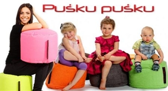 Стильные брендовые пуффы от puskupusku.lv
