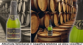 Spāņu pussausais dzirkstošais vīns Condelemark ar izsmalcinātu garšu