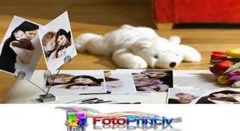 FotoPrint piedāvā:  30 fotogrāfiju izdruku ar piegādes iespēju visā Latvijā
