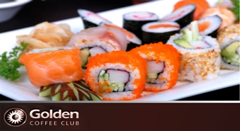 Самое горячее предложение в Юрмале! Суши Maki от Golden Coffee Club