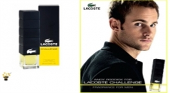 Smaržas Lacoste Challenge men EDT 90ml TESTER ar 47% atlaidi!