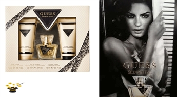 Komplekts Guess Seductive EDT 30ml+ 75ml dušas želeja+ 75ml ķermeņa krēms ar 66% atlaidi!