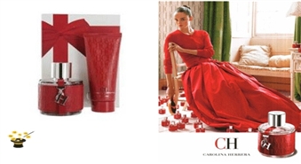 Komplekts Carolina Herrera CH women EDT 100ml+ 100ml ķermeņa losjons ar 35% atlaidi!