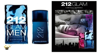 Smaržas Carolina Herrera 212 GLAM men EDT 100ml ar 30% atlaidi!