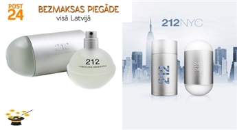 Smaržas CAROLINA HERRERA 212 women EDT 100ml TESTERS ar 55% atlaidi!