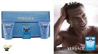 Komplekts Versace Man Eau Fraiche EDT 5ml+ 25ml dušas želeja+ 25ml pēc skūšanās losjons ar 57% atlaidi!