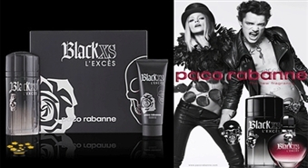 JAUNUMS! Komplekts Paco Rabane Black XS L'Exces men EDT 100ml+ 100ml dušas želeja ar 38% atlaidi!