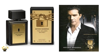Smaržas Antonio Banderas The Golden Secret men EDT 100ml ar 56% atlaidi!