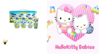 Kosmētikas komplekts Baby Kitty mazuļiem ar 40% atlaidi!