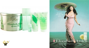 Elizabeth Arden komplekts Green Tea EDP 100ml+ EDP 3,7ml+ 100ml ķermeņa losjons+ 100ml dušas  želeja+ viss metāla kastītē ar 50% atlaidi!