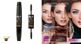 Skropstu tuša ASTOR 3 Style Mascara black 2x4ml ar 50% atlaidi!
