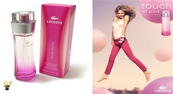 Smaržas Lacoste Touch of Pink women EDT 90ml TESTER ar 45% atlaidi!