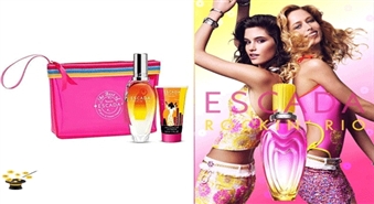 Komplekts Escada Rock in Rio EDT 50ml+ 50ml ķermeņa losjons+ kosmētikas somiņa ar 36% atlaidi!
