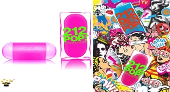 Smaržas Carolina Herrera 212 POP women EDT 60ml TESTER ar 43% atlaidi!