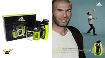 Komplekts Adidas Pure Game men EDT 50ml+ 150ml dezodorants+ 250ml dušas želeja ar 50% atlaidi!