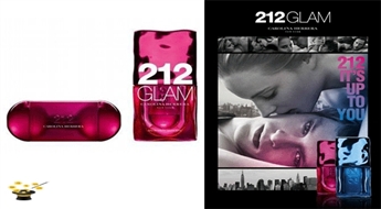 Smaržas Carolina Herrera 212 GLAM women EDT 60ml ar 55% atlaidi!