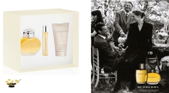Komplekts Burberry Classic women EDP 50ml+ 50ml ķermeņa losjons+ EDT 7,5ml ar 50% atlaidi!