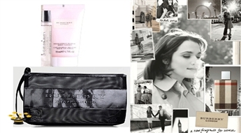 Komplekts Burberry London women EDP 7,5ml+ 50ml ķermeņa losjons+ kosmētikas somiņa ar 62% atlaidi!