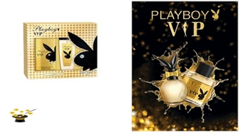 Izpārdošanas cena! Komplekts Playboy VIP women EDT 50ml+ 75ml dezodorants ar 50% atlaidi!