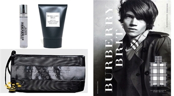Komplekts Burberry Brit men EDT 7,5ml + 50ml after shave + kosmētikas maciņš ar 57% atlaidi!
