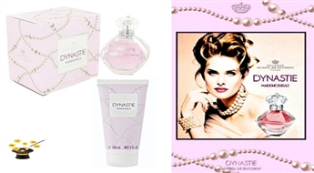 Komplekts Marina de Bourbon Dynastie Mademoiselle EDP 50ml+ ķermeņa losjons 150ml ar 59% atlaidi!