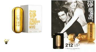 Smaržas Carolina Herrera 212 VIP women EDP 50ml ar 38% atlaidi!