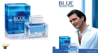 Smaržas Antonio Banderas Blue Seduction men EDT 50ml ar 50% atlaidi!