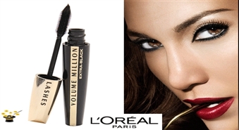 Skropstu tuša L'Oreal Paris Mascara Volume Million Lashes Extra Black 9ml ar 40% atlaidi!