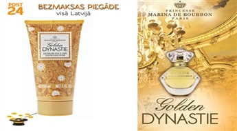 Ķermeņa losjons Marina de Bourbon Golden Dynastie 150ml tikai Ls 3,90/ € 5,55!