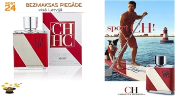 Smaržas Carolina Herrera CH Sport men EDT 100ml oriģinālajā iepakojumā ar 63% atlaidi!