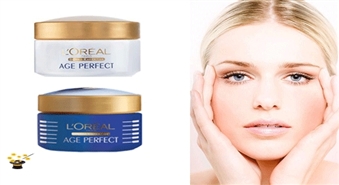 L'Oreal Paris krēmu komplekts Age Perfect Day 50ml + Age Perfect Night 50ml ar 47% atlaidi!